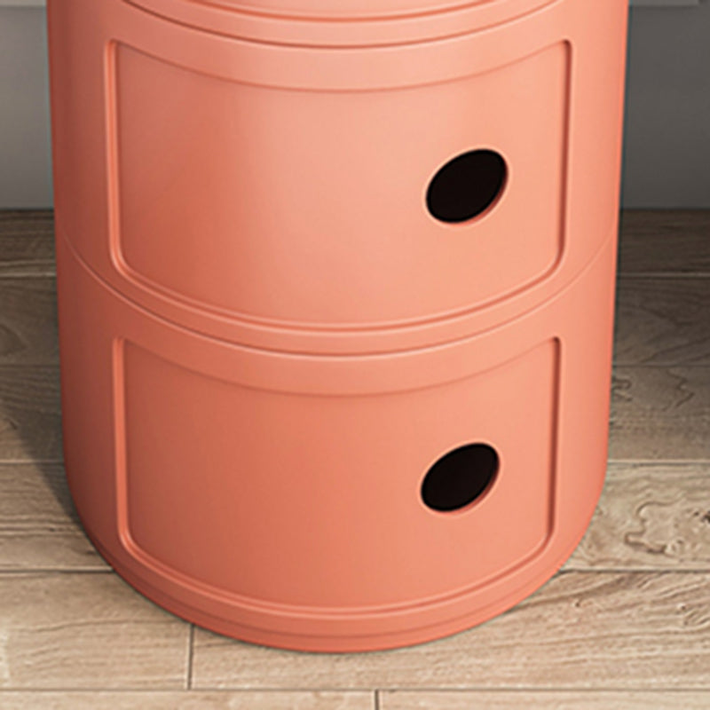 Armoire de lit en plastique moderne rond la porte de la porte gauche gauche