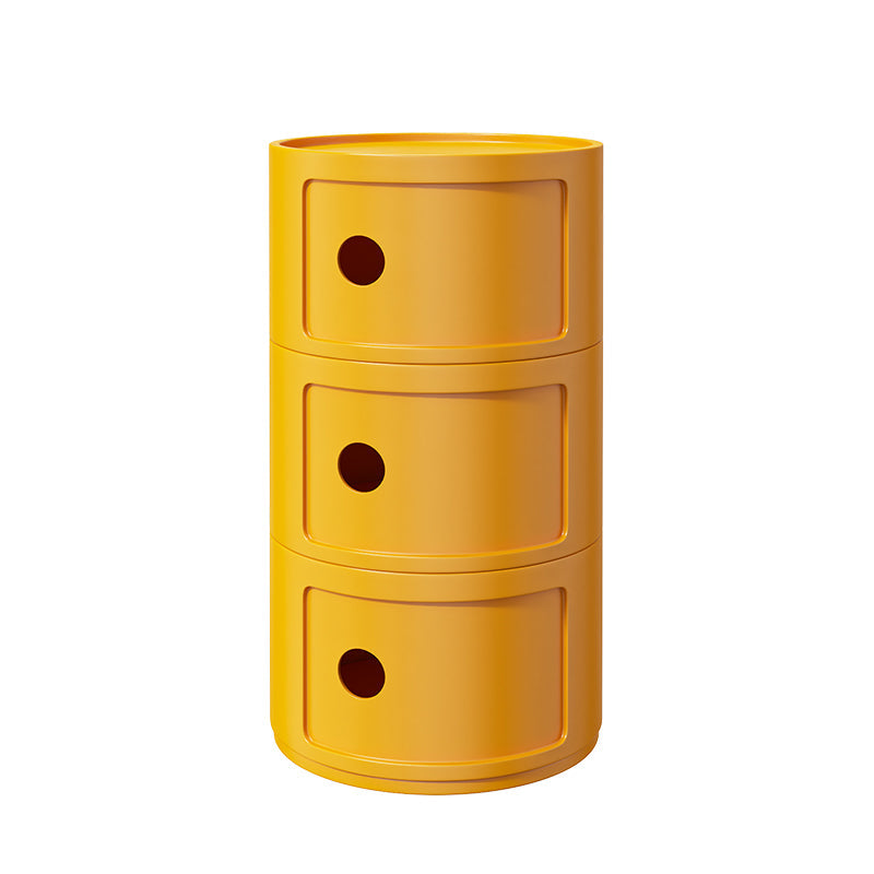 Armoire de lit en plastique moderne rond la porte de la porte gauche gauche