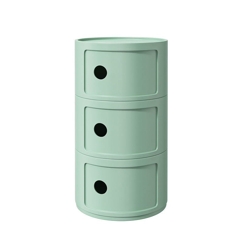 Armoire de lit en plastique moderne rond la porte de la porte gauche gauche