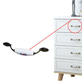 Dresse al cassetta del torace in legno artificiale di deposito bianco / verde.