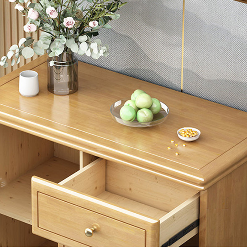 16" D Rubber Wood Storage Chest Bedroom Combo Dresser with 1 Door Clearhalo 'Bedroom Furniture' 'Dressers & Chests' 'dressers_chests' 'furn' 'furn_dressers_chests' 'Furniture' 5671897