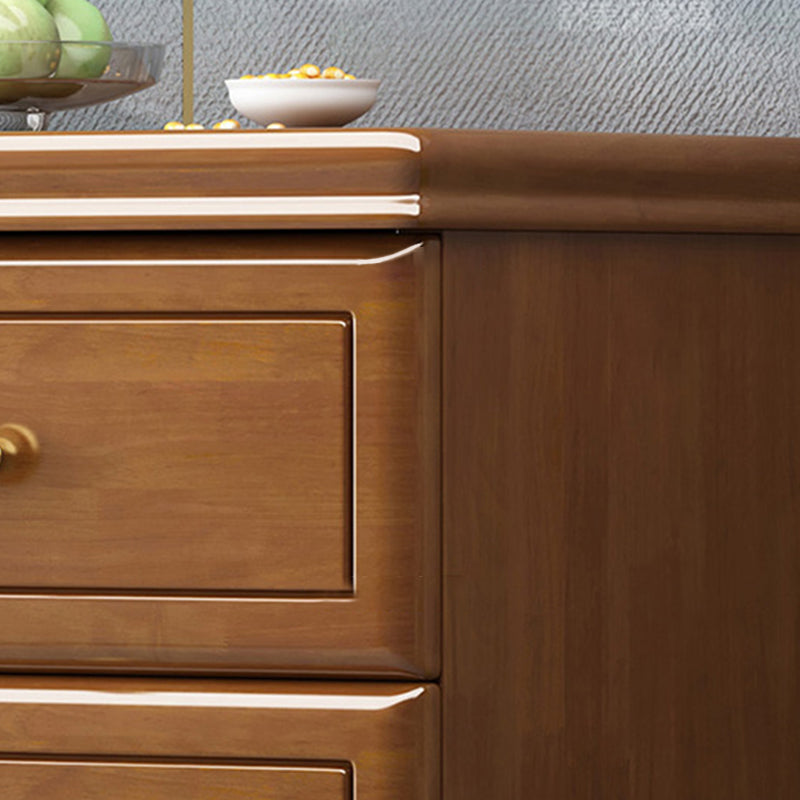 16" D Rubber Wood Storage Chest Bedroom Combo Dresser with 1 Door Clearhalo 'Bedroom Furniture' 'Dressers & Chests' 'dressers_chests' 'furn' 'furn_dressers_chests' 'Furniture' 5671899