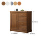 16" D Rubber Wood Storage Chest Bedroom Combo Dresser with 1 Door Clearhalo 'Bedroom Furniture' 'Dressers & Chests' 'dressers_chests' 'furn' 'furn_dressers_chests' 'Furniture' 5671909
