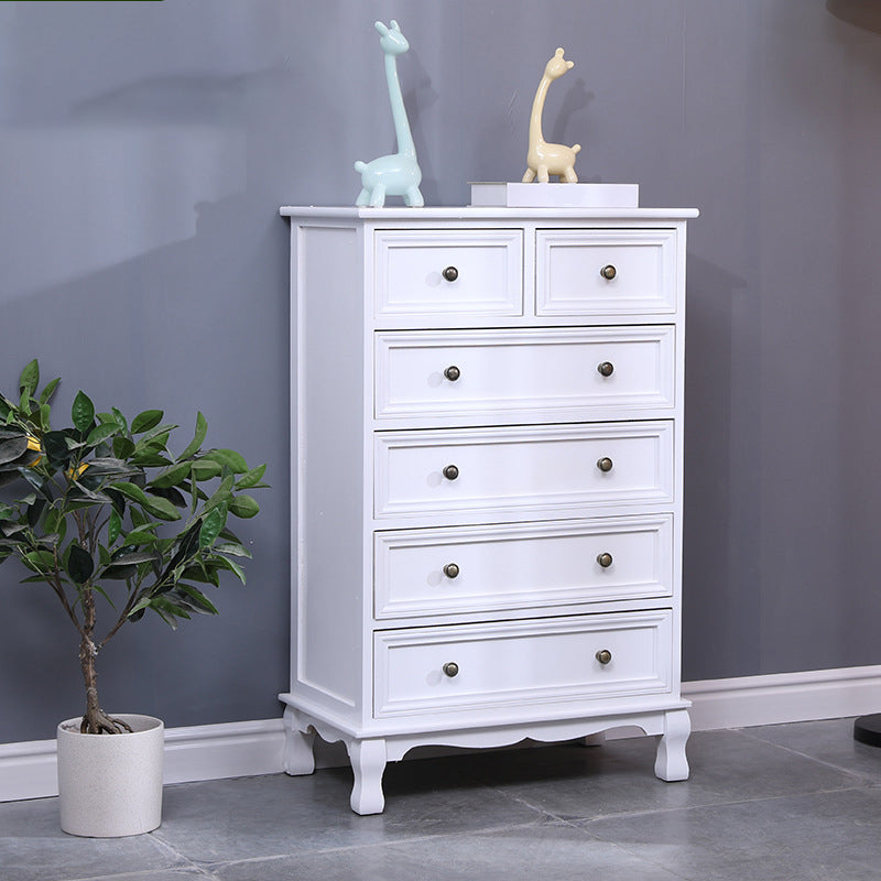 14" D Solid Wood Storage Chest Traditional Vertical Lingerie Chest with Drawers Clearhalo 'Bedroom Furniture' 'Dressers & Chests' 'dressers_chests' 'furn' 'furn_dressers_chests' 'Furniture' 5672048