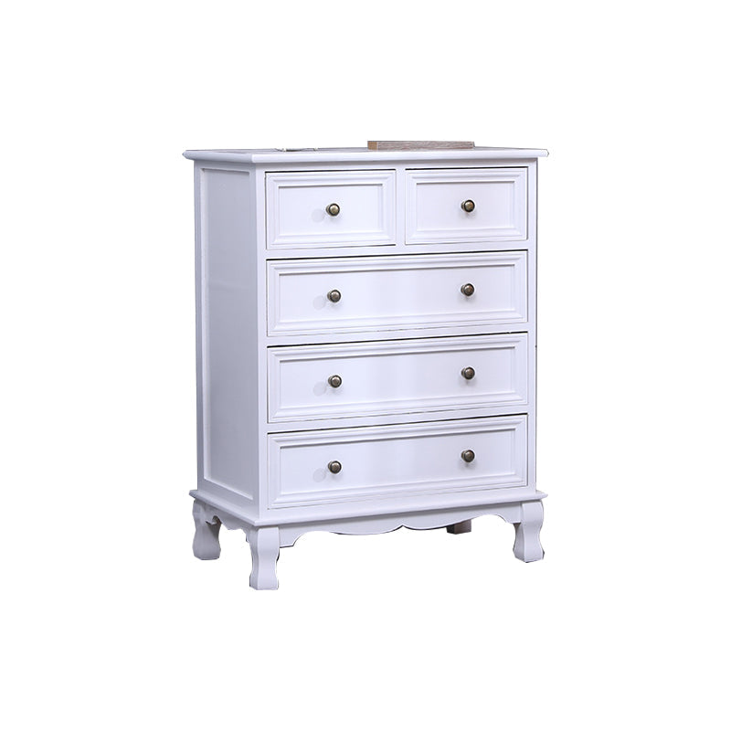 14" D Solid Wood Storage Chest Traditional Vertical Lingerie Chest with Drawers White 5 Clearhalo 'Bedroom Furniture' 'Dressers & Chests' 'dressers_chests' 'furn' 'furn_dressers_chests' 'Furniture' 5672053