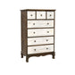 14" D Solid Wood Storage Chest Traditional Vertical Lingerie Chest with Drawers Blackish Green 7 Clearhalo 'Bedroom Furniture' 'Dressers & Chests' 'dressers_chests' 'furn' 'furn_dressers_chests' 'Furniture' 5672062