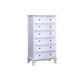 14" D Solid Wood Storage Chest Traditional Vertical Lingerie Chest with Drawers White 7 Clearhalo 'Bedroom Furniture' 'Dressers & Chests' 'dressers_chests' 'furn' 'furn_dressers_chests' 'Furniture' 5672067