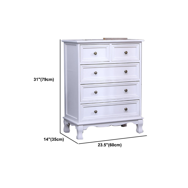 14" D Solid Wood Storage Chest Traditional Vertical Lingerie Chest with Drawers Clearhalo 'Bedroom Furniture' 'Dressers & Chests' 'dressers_chests' 'furn' 'furn_dressers_chests' 'Furniture' 5672068