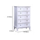 14" D Solid Wood Storage Chest Traditional Vertical Lingerie Chest with Drawers Clearhalo 'Bedroom Furniture' 'Dressers & Chests' 'dressers_chests' 'furn' 'furn_dressers_chests' 'Furniture' 5672069