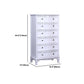14" D Solid Wood Storage Chest Traditional Vertical Lingerie Chest with Drawers Clearhalo 'Bedroom Furniture' 'Dressers & Chests' 'dressers_chests' 'furn' 'furn_dressers_chests' 'Furniture' 5672070