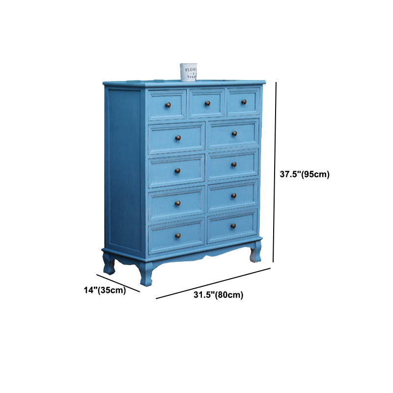 14" D Solid Wood Storage Chest Traditional Vertical Lingerie Chest with Drawers Clearhalo 'Bedroom Furniture' 'Dressers & Chests' 'dressers_chests' 'furn' 'furn_dressers_chests' 'Furniture' 5672075