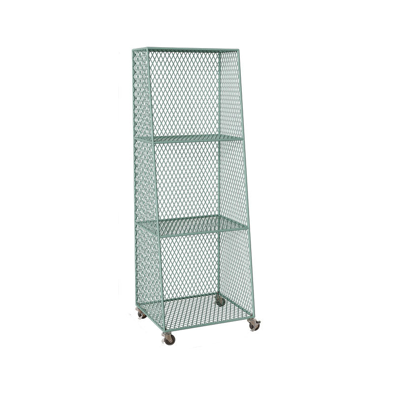 Libreria moderna di libreria metallica standard chiusa in brunish