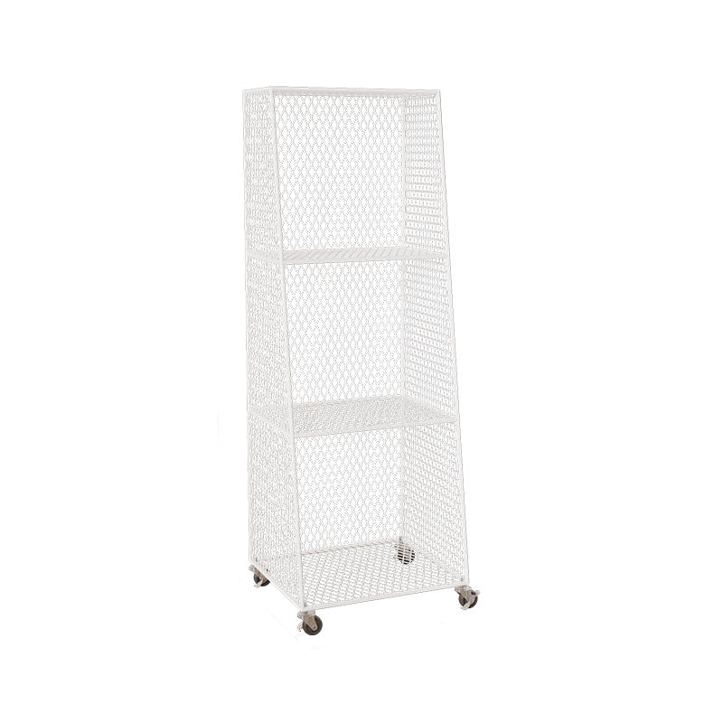 Libreria moderna di libreria metallica standard chiusa in brunish