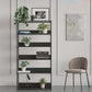 Modern Metal Bookshelf Standard Vertical Open Shelf Bookcase Clearhalo 'Bookcases' 'furn' 'furn_bookcases' 'Furniture' 'Office Furniture' 5672196