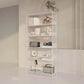 Modern Metal Bookshelf Standard Vertical Open Shelf Bookcase Clearhalo 'Bookcases' 'furn' 'furn_bookcases' 'Furniture' 'Office Furniture' 5672200