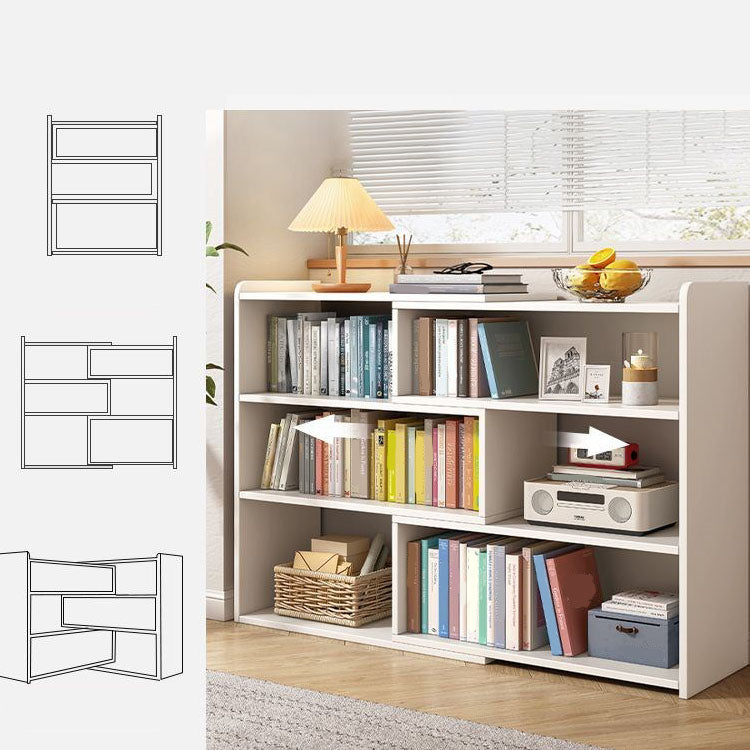 Libreria da 47 "H Standard Shelf Open Worth Modern Ingegneria Wood Shelf Shelf