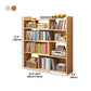 Libreria da 47 "H Standard Shelf Open Worth Modern Ingegneria Wood Shelf Shelf