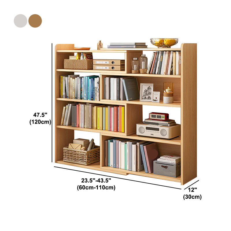 Libreria da 47 "H Standard Shelf Open Worth Modern Ingegneria Wood Shelf Shelf