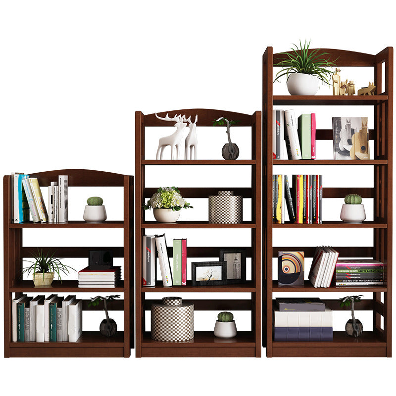 Estantería moderna de madera estantería vertical para sala de estar