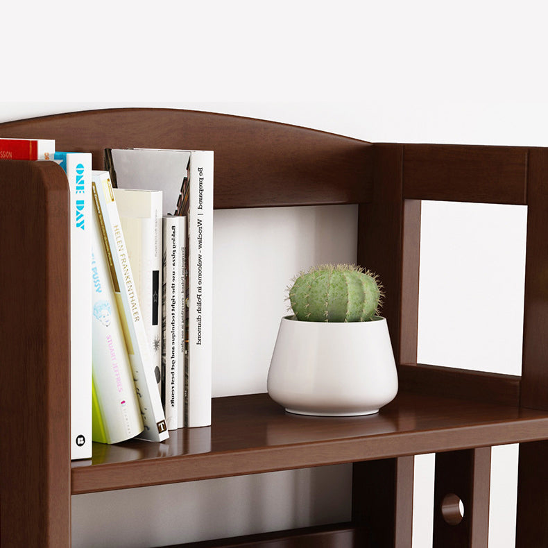 Estantería moderna de madera estantería vertical para sala de estar