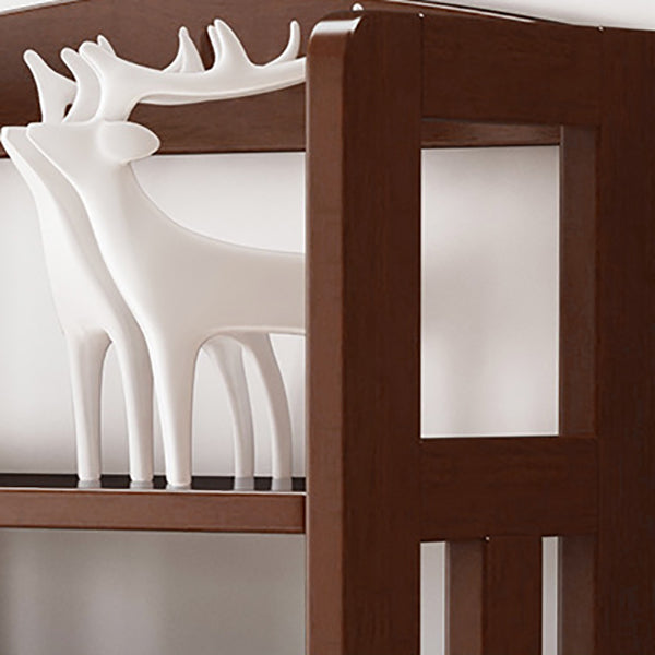 Estantería moderna de madera estantería vertical para sala de estar