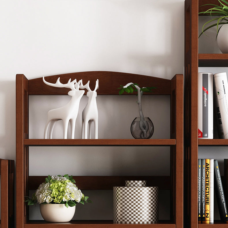 Estantería moderna de madera estantería vertical para sala de estar
