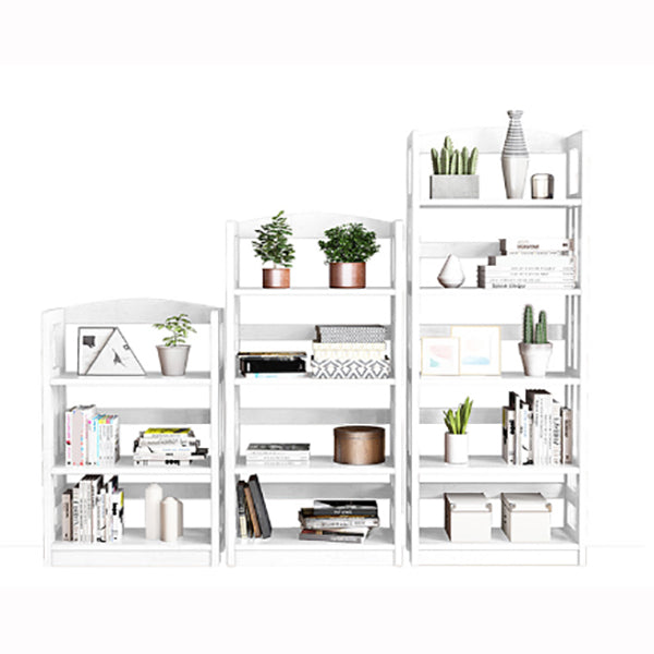 Estantería moderna de madera estantería vertical para sala de estar