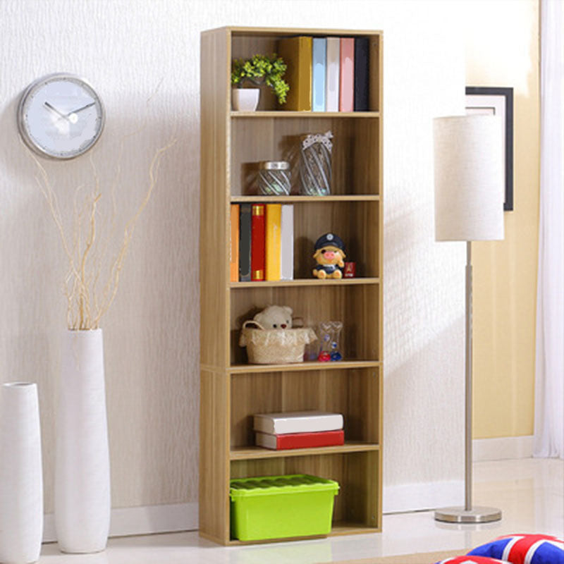 Moderne vertikale Bücherregal Künstliches Holzbuchhandel für Schlafzimmer, 23,5 "W x 12" D x 71 "H