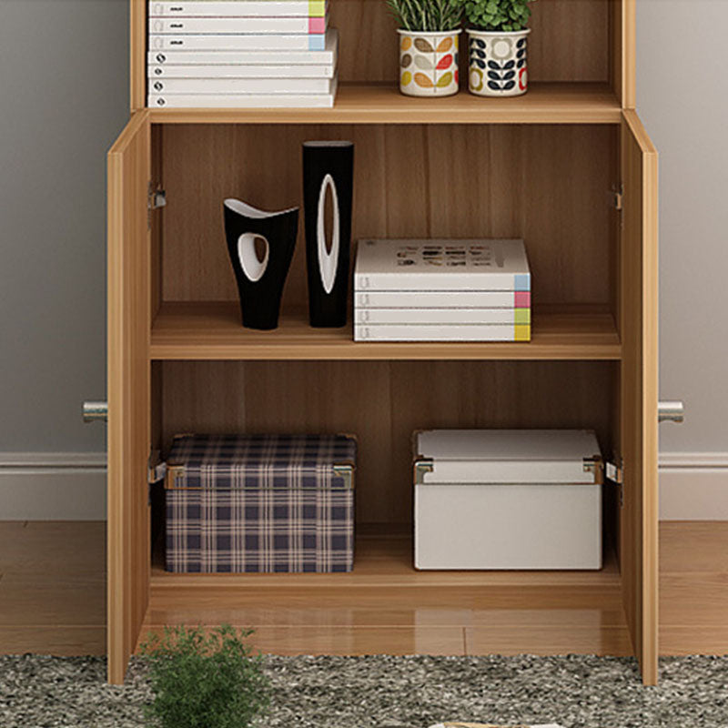 Moderne vertikale Bücherregal Künstliches Holzbuchhandel für Schlafzimmer, 23,5 "W x 12" D x 71 "H