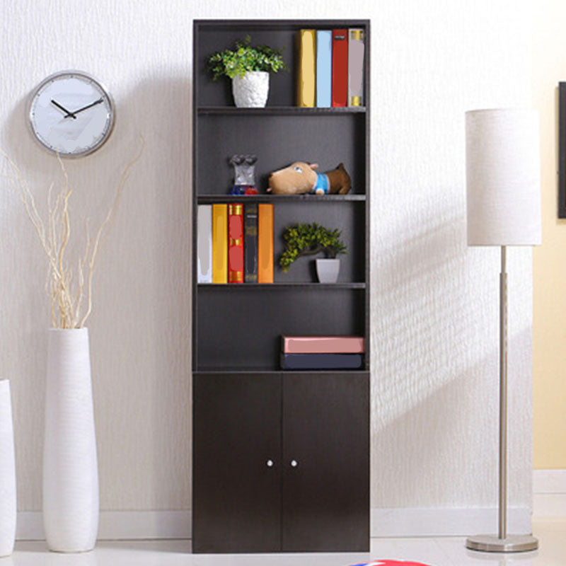 Moderne vertikale Bücherregal Künstliches Holzbuchhandel für Schlafzimmer, 23,5 "W x 12" D x 71 "H