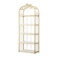 Metal Bookshelf Modern Etagere Bookcase Storage and Display Shelves 23.6"L x 11.8"W x 66.9"H Clearhalo 'Bookcases' 'furn' 'furn_bookcases' 'Furniture' 'Office Furniture' 5672477