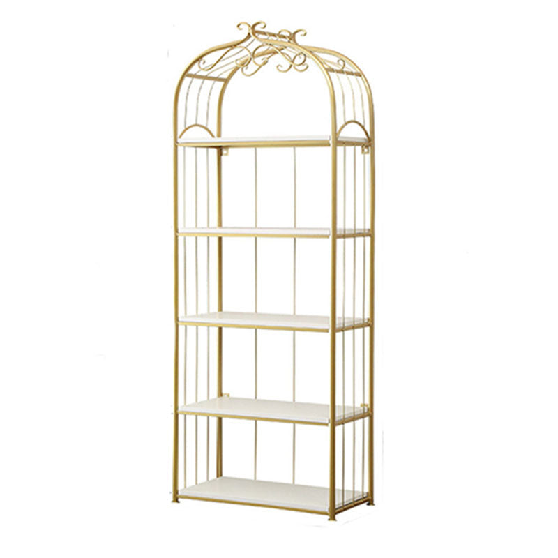 Metal Bookshelf Modern Etagere Bookcase Storage and Display Shelves Clearhalo 'Bookcases' 'furn' 'furn_bookcases' 'Furniture' 'Office Furniture' 5672479