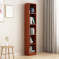 Modern Closed Back Bookshelf Engineered Wood Shelf Bookcase for Study Room