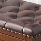 Traditional Solid Wood Entryroom Bench 50"H Tufted Seating Bench with Storage Clearhalo 'Benches' 'Chairs & Seating' 'furn' 'furn_benches' 'Furniture' 'Living Room Furniture' 5672863