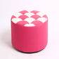Modern Resistente alla macchia standard Round Control Modello in pelle POUF per salotto