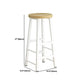 Industrial Rectangle Bar Table Set 1/2/3 Pieces Natural Colour Wood Counter Table Clearhalo 'Bar Furniture' 'furn' 'furn_home_bar_bar_sets' 'Furniture' 'Home Bars & Bar Sets' 'home_bar_bar_sets' 'Kitchen & Dining Furniture' 5677241