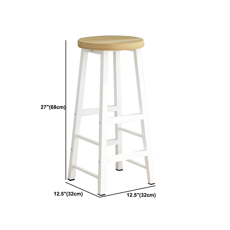 Industrial Rectangle Bar Table Set 1/2/3 Pieces Natural Colour Wood Counter Table Clearhalo 'Bar Furniture' 'furn' 'furn_home_bar_bar_sets' 'Furniture' 'Home Bars & Bar Sets' 'home_bar_bar_sets' 'Kitchen & Dining Furniture' 5677241