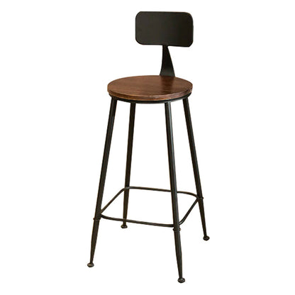 Juego de mesa de bar rectangular de madera maciza, mesa de mostrador de 1/4/7 piezas con taburetes altos