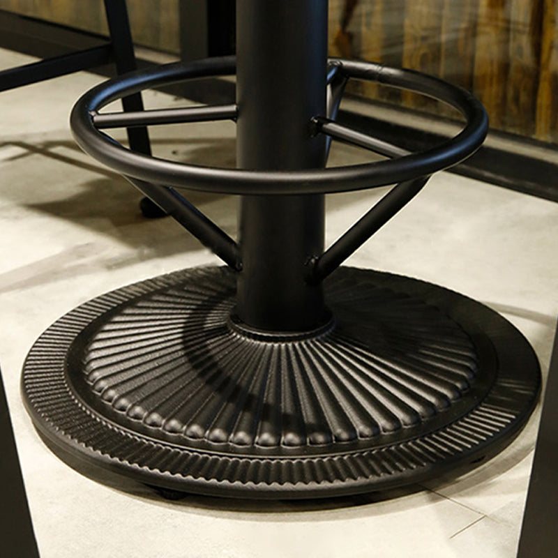 Modern Style Bar Table 1/4 Pieces Brown Colour Wood Counter Table Clearhalo 'Bar Furniture' 'furn' 'furn_home_bar_bar_sets' 'Furniture' 'Home Bars & Bar Sets' 'home_bar_bar_sets' 'Kitchen & Dining Furniture' 5677357