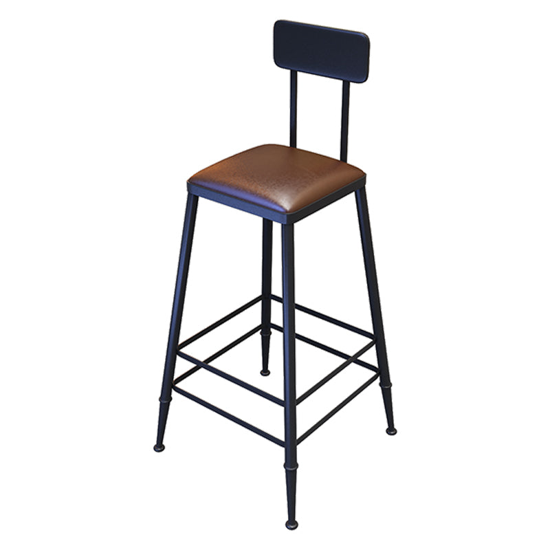 Modern Style Bar Table 1/4 Pieces Brown Colour Wood Counter Table Brown 30"H Stool (Single) Clearhalo 'Bar Furniture' 'furn' 'furn_home_bar_bar_sets' 'Furniture' 'Home Bars & Bar Sets' 'home_bar_bar_sets' 'Kitchen & Dining Furniture' 5677359