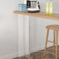 Luxurious Rectangle Solid Wood Bar Table Set 1/3 Pieces Counter Table with Backless Stools Clearhalo 'Bar Furniture' 'furn' 'furn_home_bar_bar_sets' 'Furniture' 'Home Bars & Bar Sets' 'home_bar_bar_sets' 'Kitchen & Dining Furniture' 5677455
