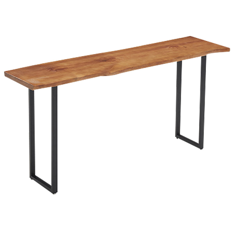 Juego de mesa de bar industrial de madera maciza, mesa de mostrador de 1/2/4/7 piezas con taburetes sin respaldo