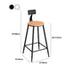 Outdoor 1/2/4/5 Pieces Counter Set Rectangle Industrial Metal Bar Pub Table Set