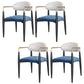 Set da pranzo Glam Stone 1/4/5 pezzi Mobili da pranzo in oro per la casa
