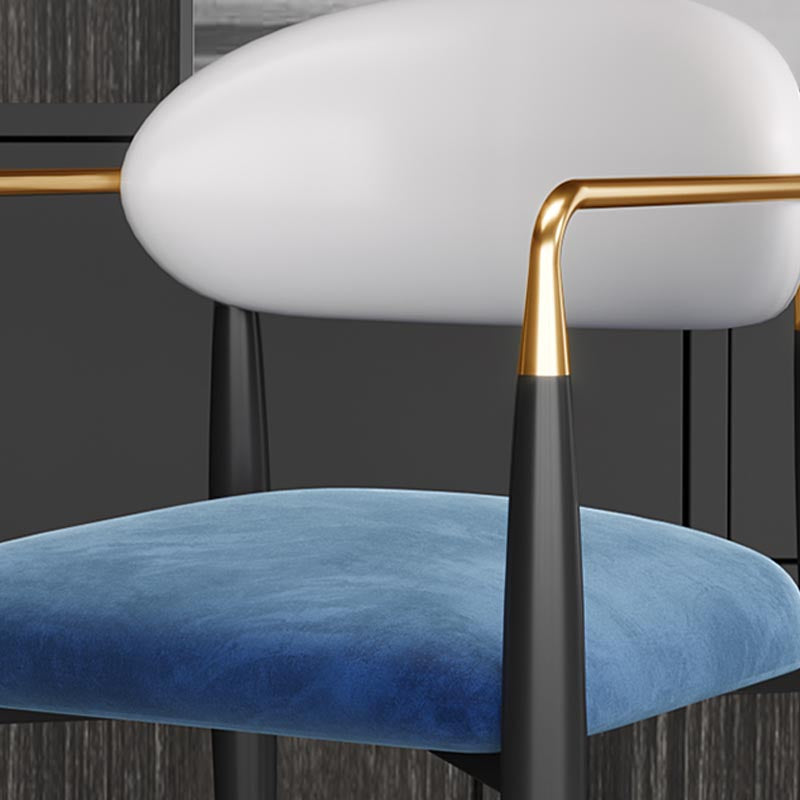 Set da pranzo Glam Stone 1/4/5 pezzi Mobili da pranzo in oro per la casa