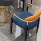 Set da pranzo Glam Stone 1/4/5 pezzi Mobili da pranzo in oro per la casa