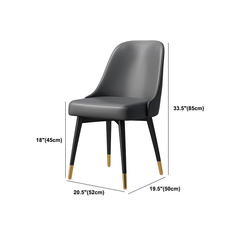 Modern Rectangle 1/2/5/7 Pieces Dining Set Stone Top Legs Indoor Dinette Set Clearhalo 'Dining Room Sets' 'Dining Tables & Seating' 'dining_room_set' 'furn' 'furn_dining_room_set' 'Furniture' 'Kitchen & Dining Furniture' 5677907
