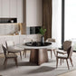 Set da pranzo moderno in pietra 1/4/9 pezzi Mobili per giradischi da pranzo per la casa