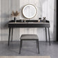2-Drawer Make-up Vanity Contemporary Makeup Vanity Desk Table Clearhalo 'Bedroom Furniture' 'furn' 'furn_makeup_vanities' 'Furniture' 'Makeup Vanities' 'makeup_vanities' 5680514