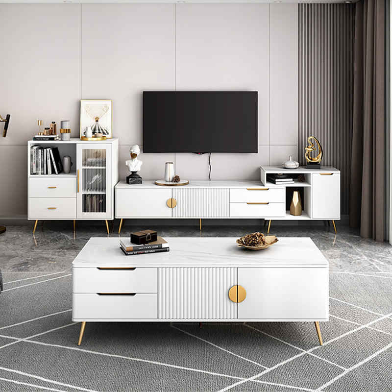 2-ladel gemanipuleerde houten bijbord glamour gestreepte glazen deuren cruerenza met stenen aanrecht